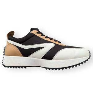 DV Dolce Vita Women's Sneakers Black Tan Size 8.5 Casual Athletic Bossy